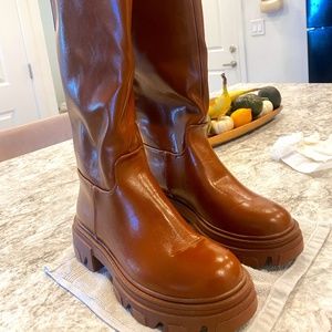 Tall Brown Boots